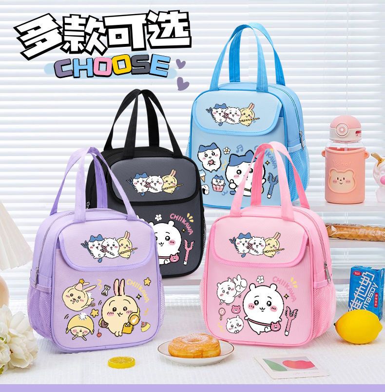 Tote Bag Sublimation - Bolsa Térmica para Almuerzo Chiikawas, Gran