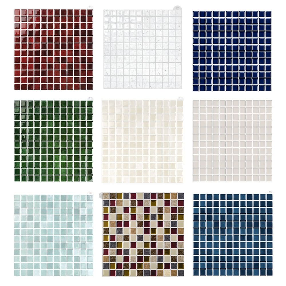 Ceramic Tile Blank - Pegatinas Autoadhesivas para Azulejos de Pared,