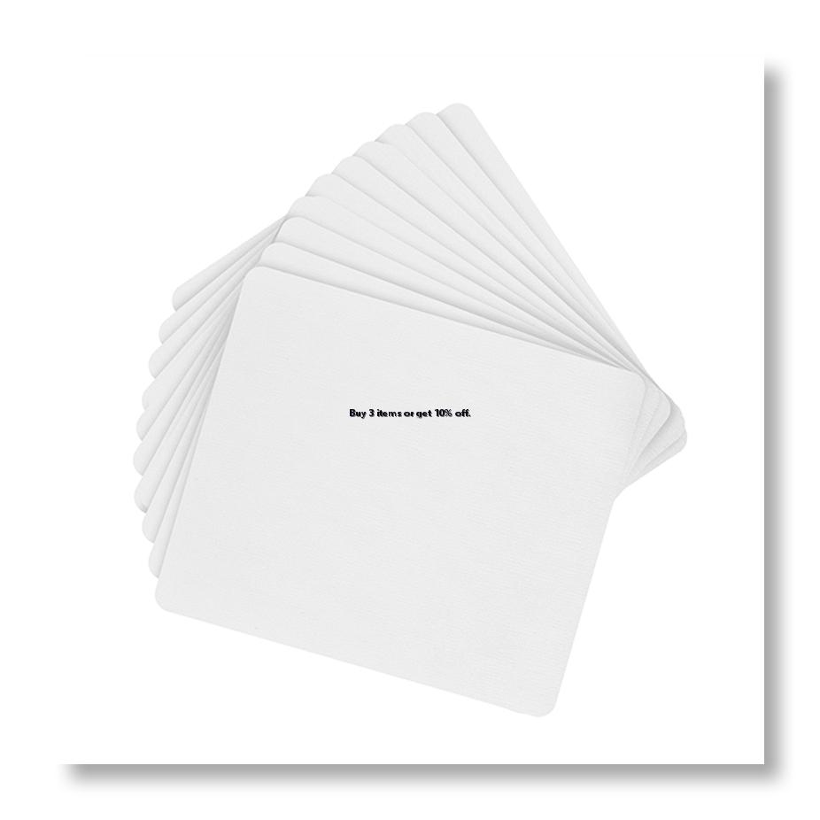 Mouse Pad Blank Sublimation - ✼ 10 unidades de alfombrillas de