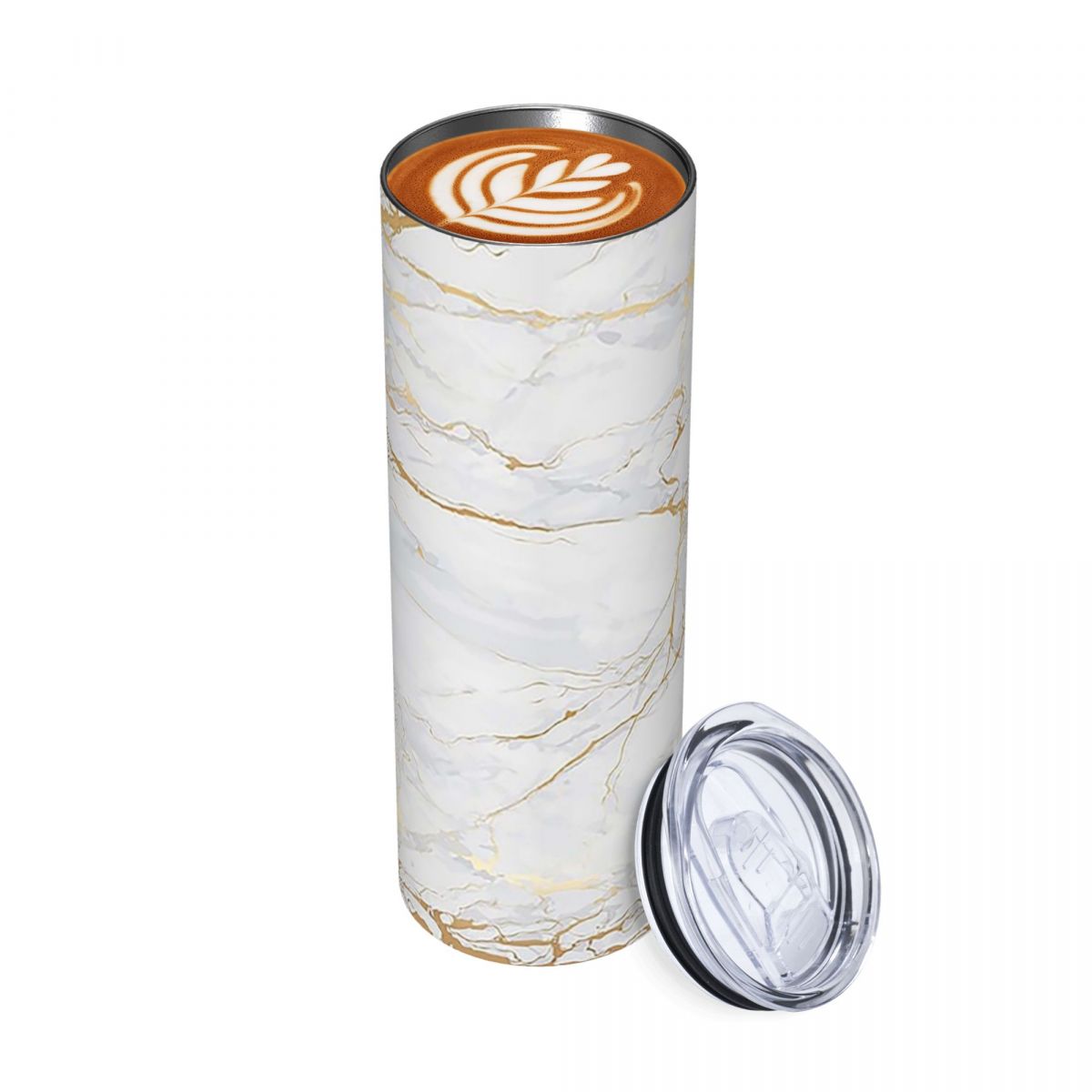 Vaso Térmico de Acero Inoxidab - Tumbler 20Oz White reseña y precio