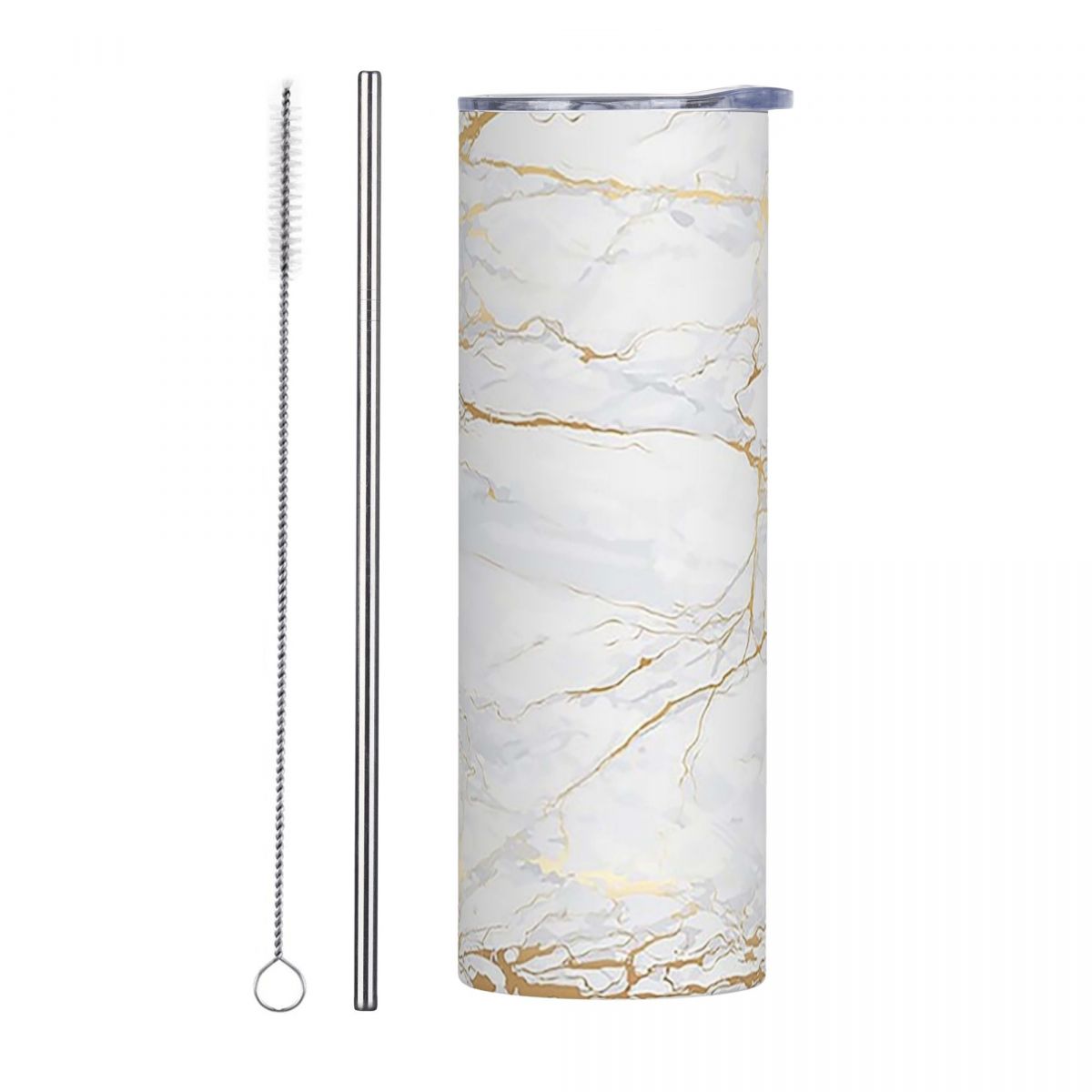 Vaso Térmico de Acero Inoxidab - Tumbler 20Oz White reseña y precio