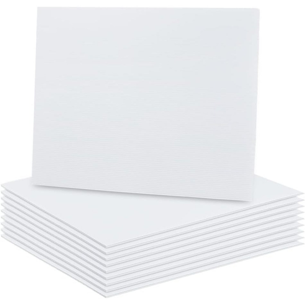 10 Láminas de Plástico Corruga - Yard Sign Blank reseña y precio