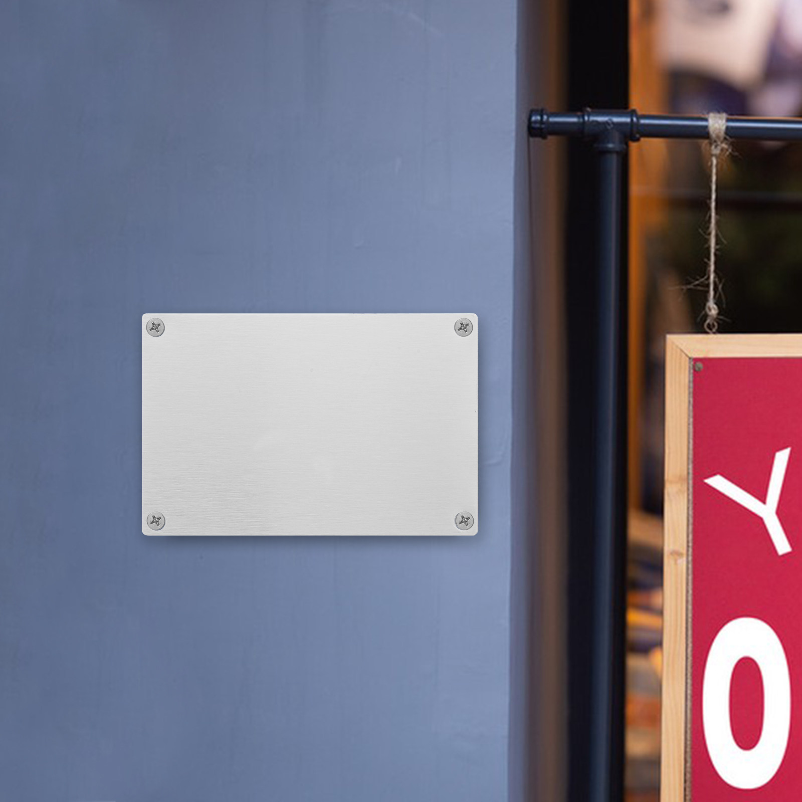 5 unidades de letreros metálic - Yard Sign Blank reseña y precio