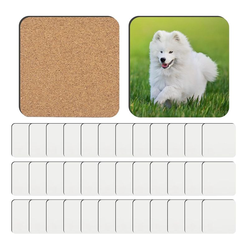 NUEVO Y POPULAR - 36 Posavasos - Coaster Sublimation Blank reseña y precio