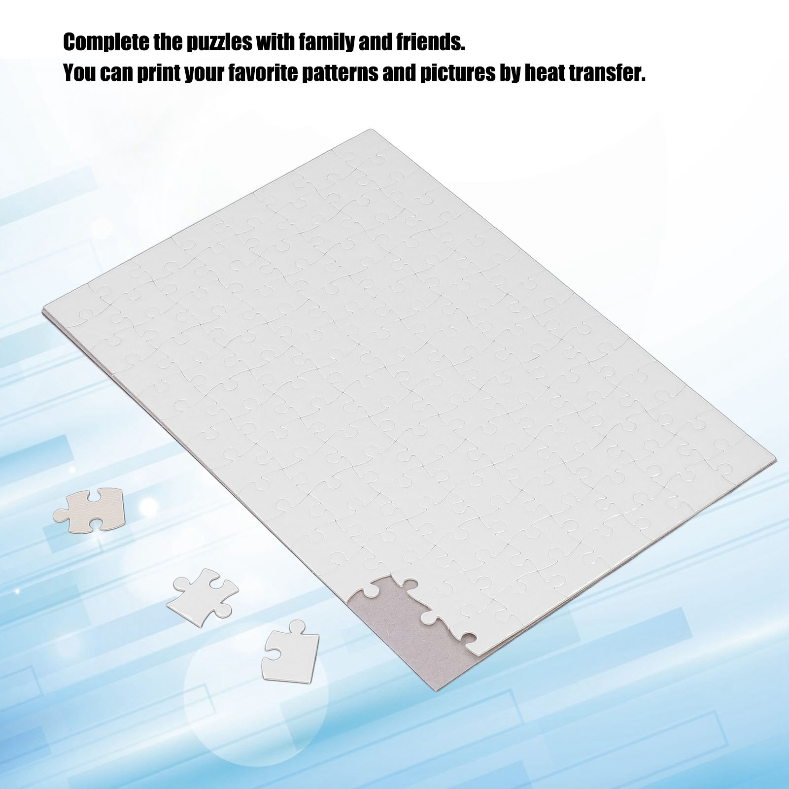 Rompecabezas de Impresión, 10  - Puzzle Blank White reseña y precio