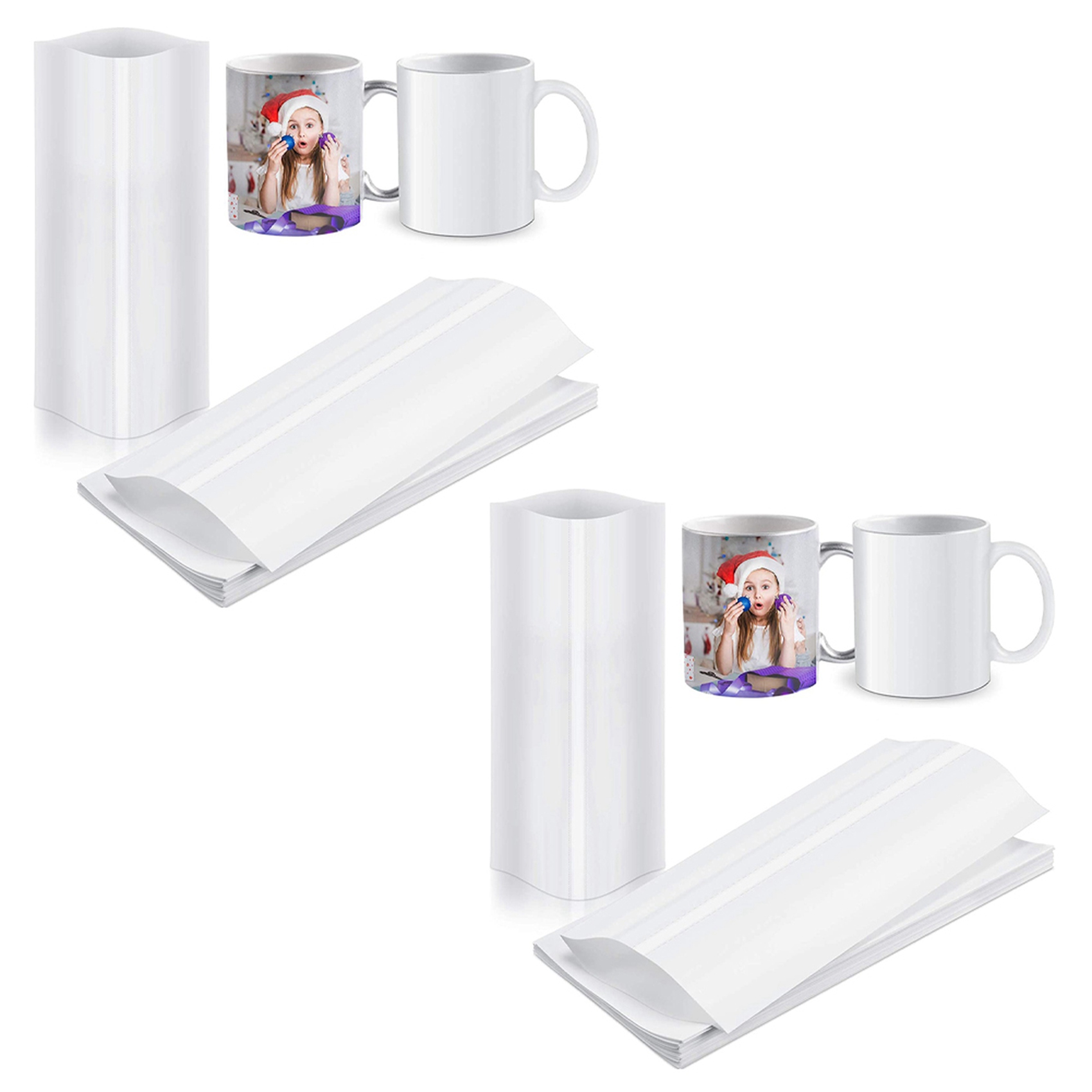 Película termorretráctil para  - Sublimation Mug White reseña y precio
