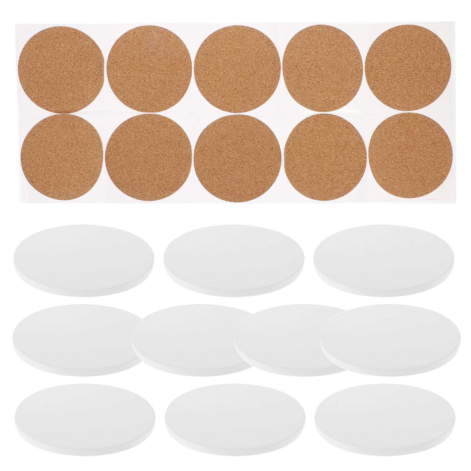 10 posavasos de cerámica para  - Coaster Sublimation Blank reseña y precio
