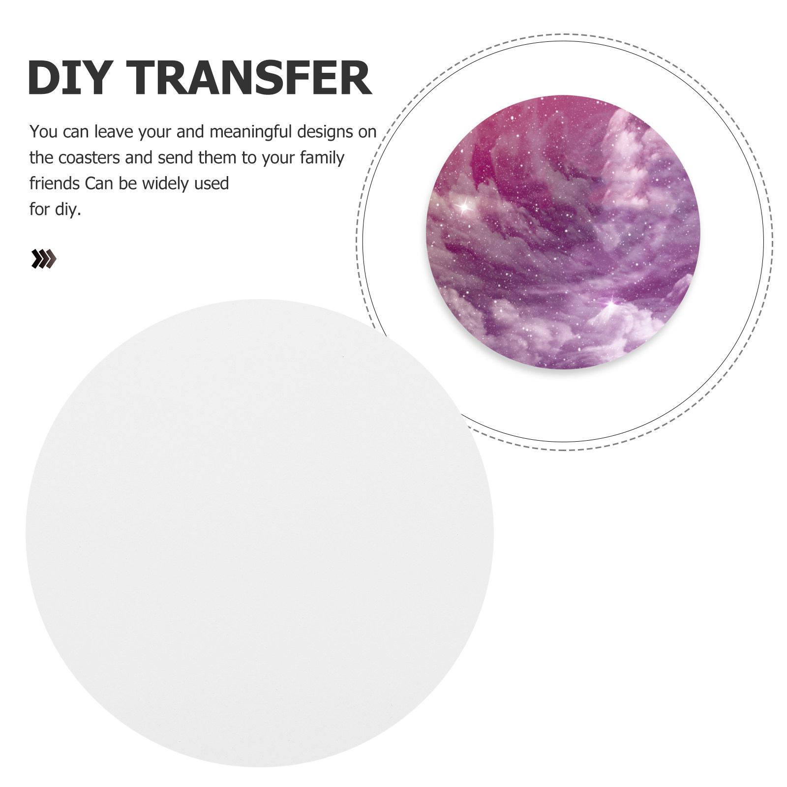 10 posavasos de cerámica para  - Coaster Sublimation Blank reseña y precio
