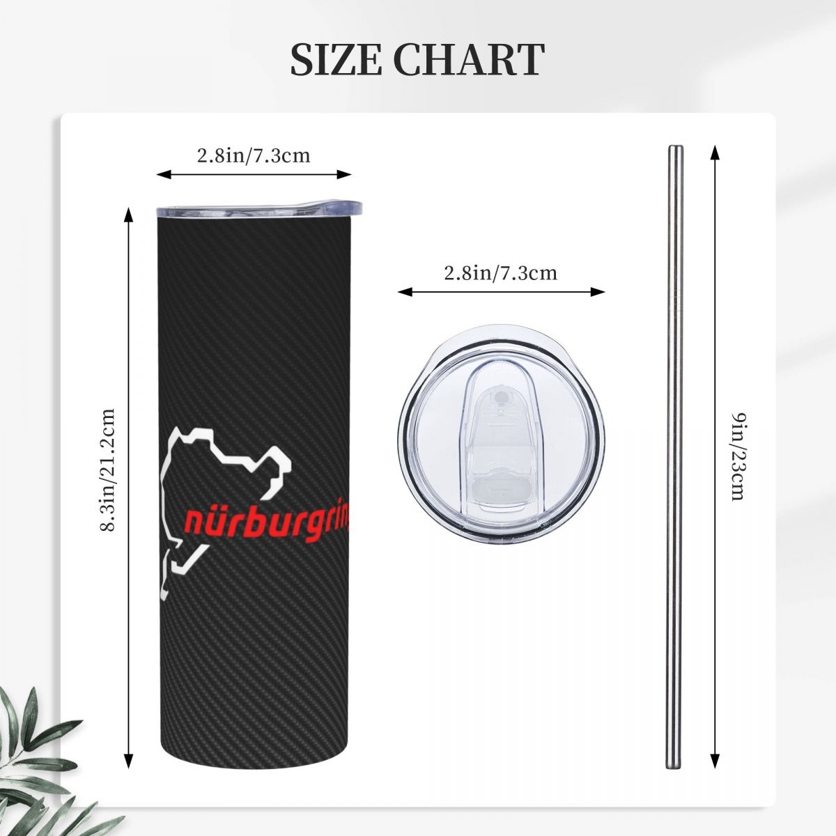Vaso Térmico Nurburgring de Fi - Tumbler 20Oz White reseña y precio