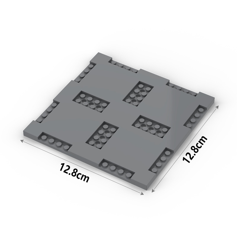 Bloques de Construcción, Base  - Ceramic Tile Blank reseña y precio